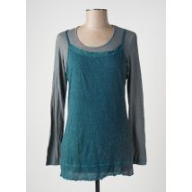 FRED - Top bleu en polyamide - Femme - Taille 40 - Modz