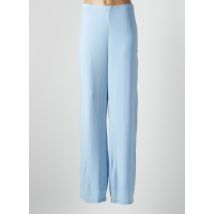 FRANK LYMAN - Pantalon droit bleu en polyester - Femme - Taille 48 - Modz