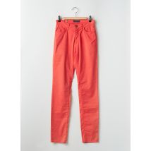 TRUSSARDI JEANS - Pantalon slim orange en coton - Femme - Taille 32 - Modz