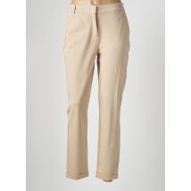 YAYA - Pantalon chino beige en coton - Femme - Taille 42 - Modz