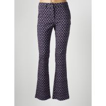 SEE THE MOON - Pantalon flare violet en polyamide - Femme - Taille 36 - Modz