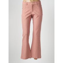 SEE THE MOON - Pantalon flare beige en polyester - Femme - Taille 36 - Modz