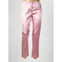 NÜ - Pantalon 7/8 rose en polyester - Femme - Taille 40 - Modz