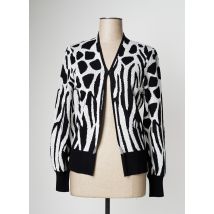 CAROLINE BISS - Gilet manches longues noir en viscose - Femme - Taille 44 - Modz