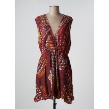 MÊME ROAD - Robe courte orange en viscose - Femme - Taille 42 - Modz