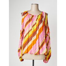 MÊME ROAD - Blouse orange en viscose - Femme - Taille 42 - Modz