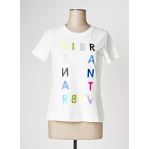 MARC CAIN - Top blanc en coton - Femme - Taille 36 - Modz
