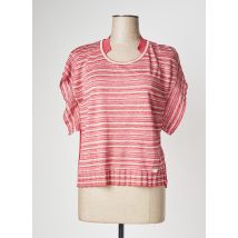 CINZIA CALDI - Top rouge en lin - Femme - Taille 40 - Modz
