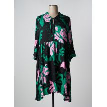 FABER - Robe mi-longue noir en viscose - Femme - Taille 50 - Modz