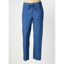 NICE THINGS - Pantalon droit bleu en coton - Femme - Taille 38 - Modz