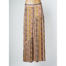 CAROLINE BISS - Jupe longue marron en viscose - Femme - Taille 40 - Modz