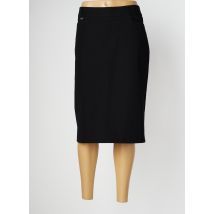 DEVERNOIS - Jupe mi-longue noir en viscose - Femme - Taille 46 - Modz