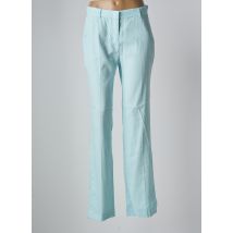 MARC CAIN - Pantalon chino bleu en lin - Femme - Taille 38 - Modz