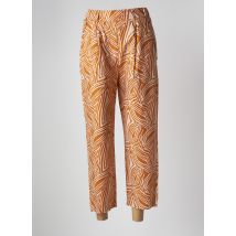 MÊME ROAD - Pantalon 7/8 jaune en viscose - Femme - Taille 36 - Modz