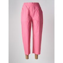 MÊME ROAD - Pantacourt rose en viscose - Femme - Taille 36 - Modz