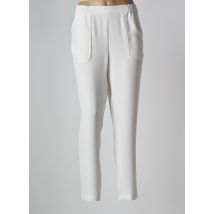 ZAPA - Pantalon droit beige en polyester - Femme - Taille 42 - Modz