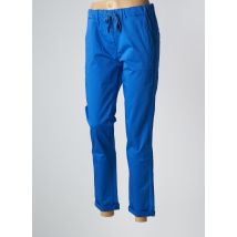 PAKO LITTO - Pantalon chino bleu en coton - Femme - Taille 42 - Modz