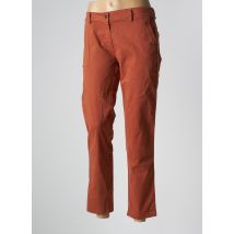 PAKO LITTO - Pantalon chino orange en viscose - Femme - Taille 42 - Modz