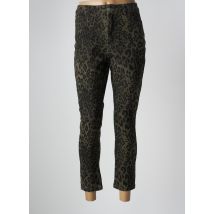 DAPHNEA - Pantalon 7/8 vert en coton - Femme - Taille 36 - Modz