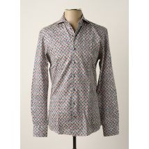 R2 AMSTERDAM - Chemise manches longues blanc en coton - Homme - Taille S - Modz