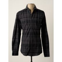 DO REGO & NOVOA - Chemise manches longues gris en coton - Homme - Taille S - Modz