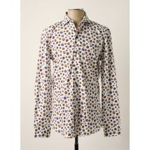 R2 AMSTERDAM - Chemise manches longues blanc en coton - Homme - Taille M - Modz