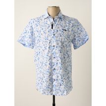 DELAHAYE - Chemise manches courtes blanc en coton - Homme - Taille M - Modz
