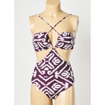 WATERCULT - Maillot de bain 1 pièce violet en polyamide - Femme - Taille 40 - Modz