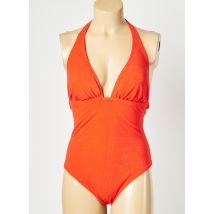 PAIN DE SUCRE - Maillot de bain 1 pièce orange en polyamide - Femme - Taille 36 - Modz