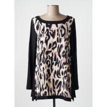 AN II VITO - T-shirt noir en viscose - Femme - Taille 44 - Modz