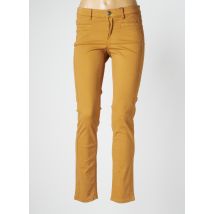 STARK - Pantalon slim jaune en coton - Femme - Taille 38 - Modz