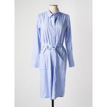 COMPTOIR DES COTONNIERS - Robe mi-longue bleu en coton - Femme - Taille 36 - Modz