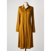 COMPTOIR DES COTONNIERS - Robe mi-longue jaune en soie - Femme - Taille 36 - Modz