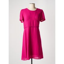 COMPTOIR DES COTONNIERS - Robe mi-longue rose en polyester - Femme - Taille 36 - Modz