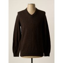 DAVIDE PERRUCCA - Pull marron en coton - Homme - Taille S - Modz