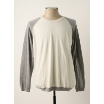 MONTAGUT - Pull gris en coton - Homme - Taille 3XL - Modz