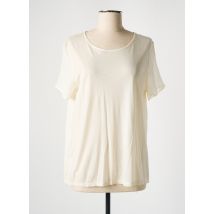 COMPTOIR DES COTONNIERS - T-shirt beige en lyocell - Femme - Taille 42 - Modz