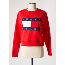 TOMMY HILFIGER - Sweat-shirt rouge en coton - Femme - Taille 36 - Modz