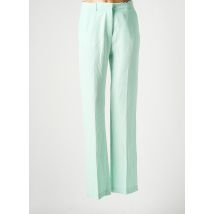 OLGA LEYERS - Pantalon droit vert en lyocell - Femme - Taille 36 - Modz