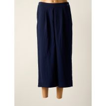 FRANSA - Pantacourt bleu en polyester - Femme - Taille 42 - Modz