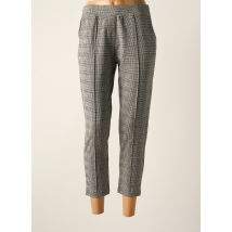 CEMI - Pantalon 7/8 gris en coton - Femme - Taille 34 - Modz