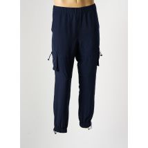 CEMI BY MICHEL - Pantalon cargo bleu en polyester - Homme - Taille 42 - Modz