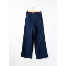 LE FABULEUX MARCEL DE BRUXELLES - Pantalon droit bleu en coton - Homme - Taille 38 - Modz
