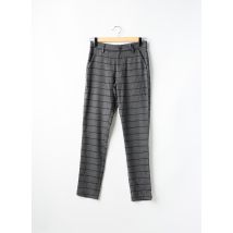 BRUCE & BUTLER - Pantalon slim gris en polyester - Femme - Taille TU - Modz