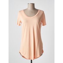 LTB - T-shirt rose en viscose - Femme - Taille 34 - Modz