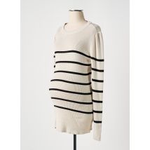 NOPPIES - Pull maternité beige en viscose - Femme - Taille 42 - Modz
