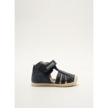 BIOMECANICS - Sandales/Nu pieds bleu en cuir - Garçon - Taille 18 - Modz