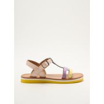 POM D'API - Sandales/Nu pieds violet en cuir - Fille - Taille 32 - Modz