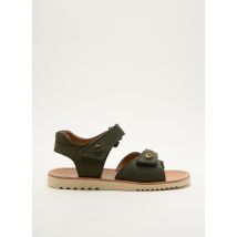 POM D'API - Sandales/Nu pieds vert en cuir - Enfant - Taille 27 - Modz