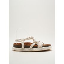 CASSIS COTE D'AZUR - Sandales/Nu pieds blanc en autre matiere - Femme - Taille 40 - Modz
